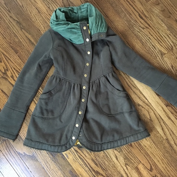 Anthropologie Jackets & Blazers - Army/hunter green jacket